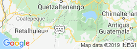 San Pablo Jocopilas map